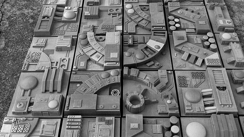 Illustration for article titled Turn Any Wall Into a Death Star With These Mix-and-Match Tiles